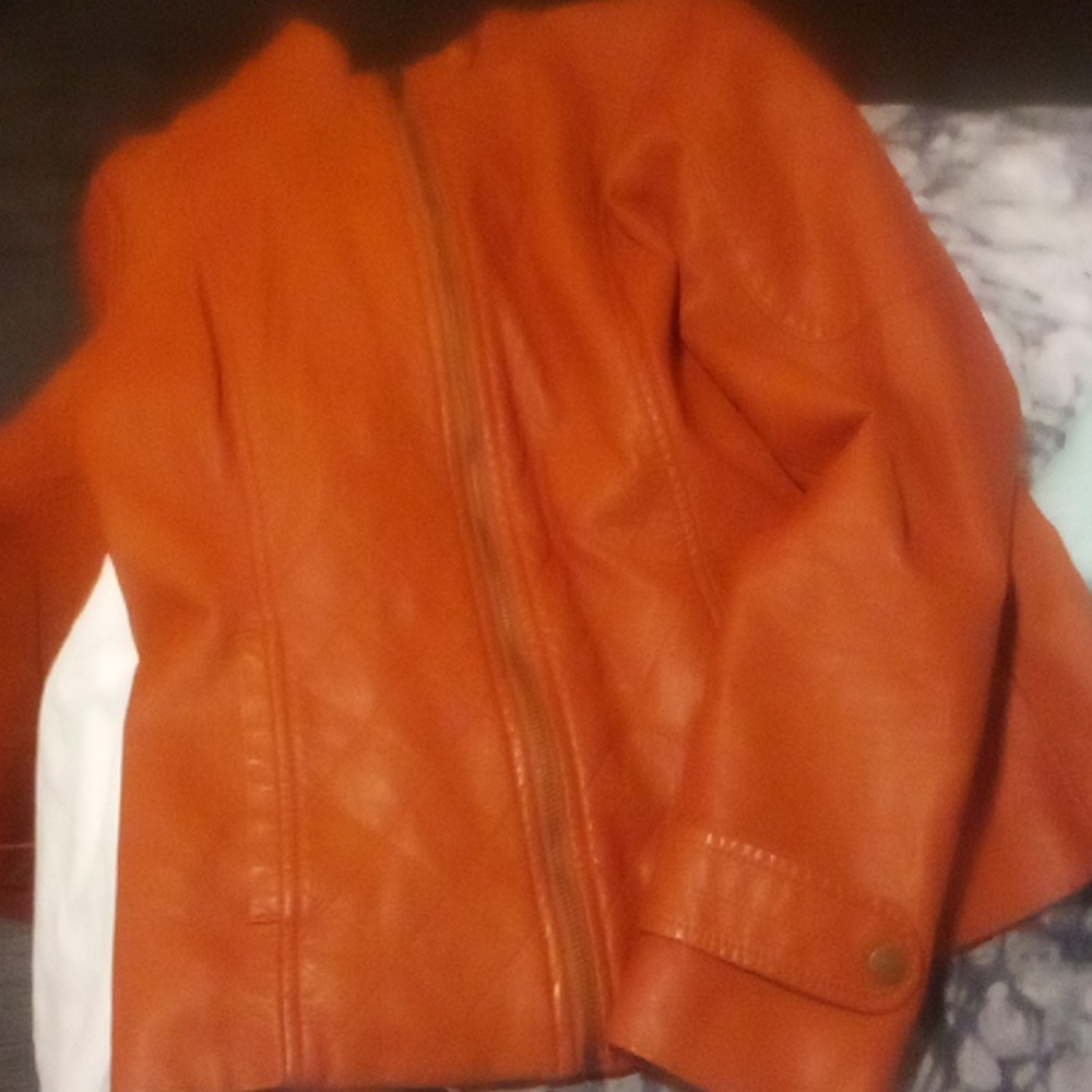 Oso Casuals Leather Jacket